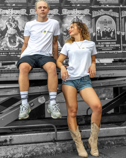 LKA LONGHORN Sommer Shirt - Weiss